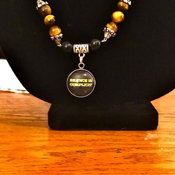 Silence is Complicit Necklace!!!! - Picture 3 of 5